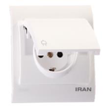 پریز برق ارت دربدار مدل ایران
